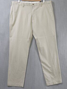 Polo Ralph Lauren Men’s Chino Pants 40x32 Beige Stretch Slim Fit Performance